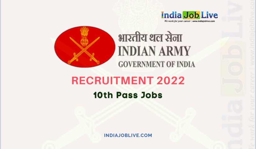 Indian Army Recruitment 2022 Notification Postal Service Wing Group C Posts 10th Pass Jobs