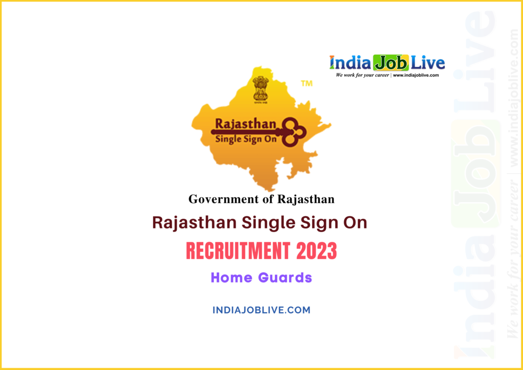 Rajasthan Home Guard Post Recruitment 2023 Job Vacancy 3842
