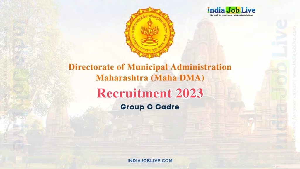 Maha DMA Group C Recruitment 2023