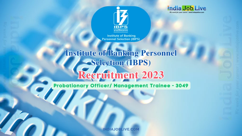 IBPS Probationary Officer Recruitment